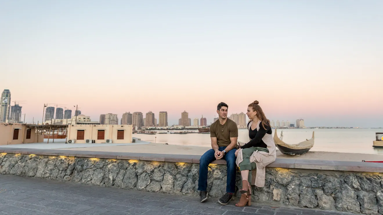 Cultural Blend of Old and New in Qatar